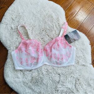 Avenue body embroidered lace bra size 44DD